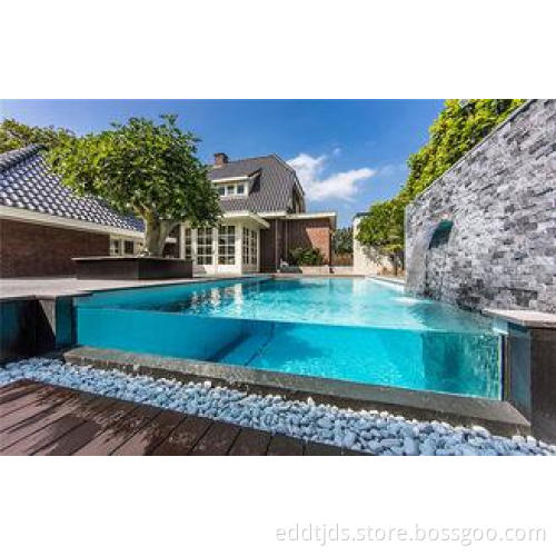 Durable Bright PVB Laminated Safety Glass For Swimming Pool